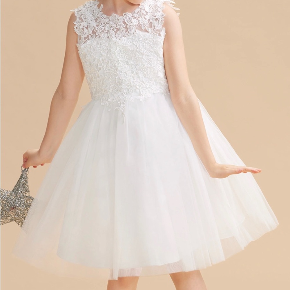 Girls Flower Girl Dress worn once!